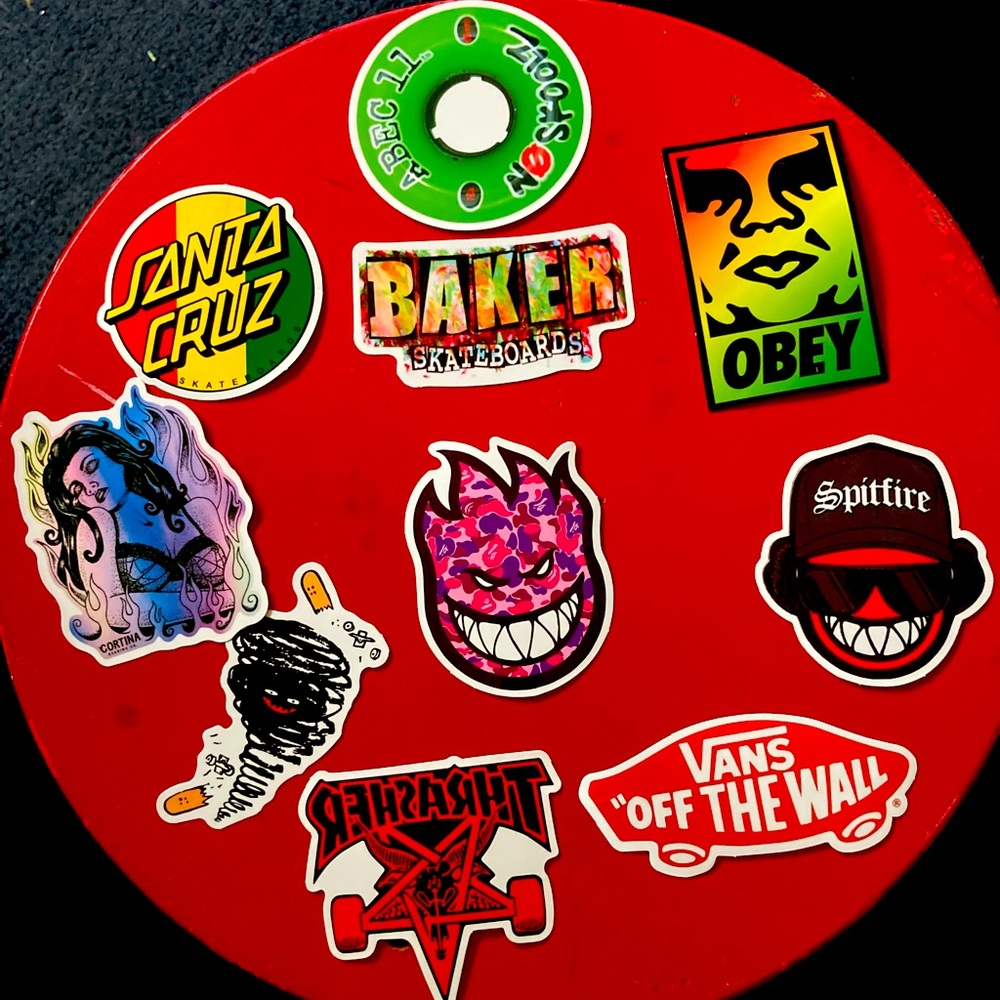 Skateboarding Sticker Pack